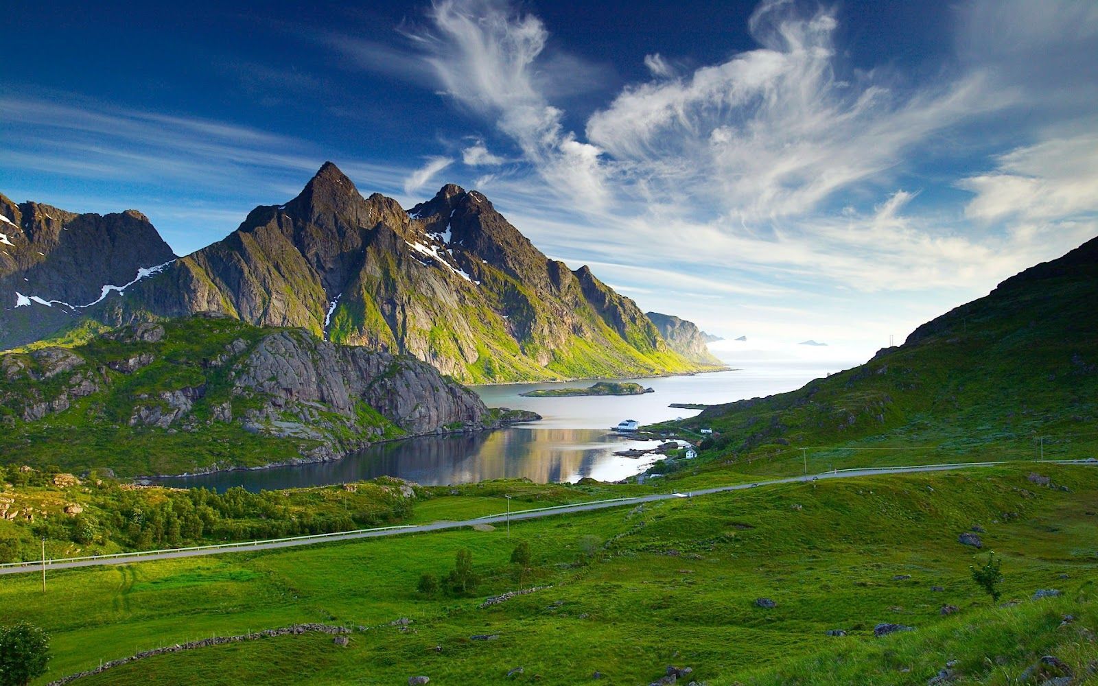 beautiful nordic landscapes full HD nature background wallpaper ...