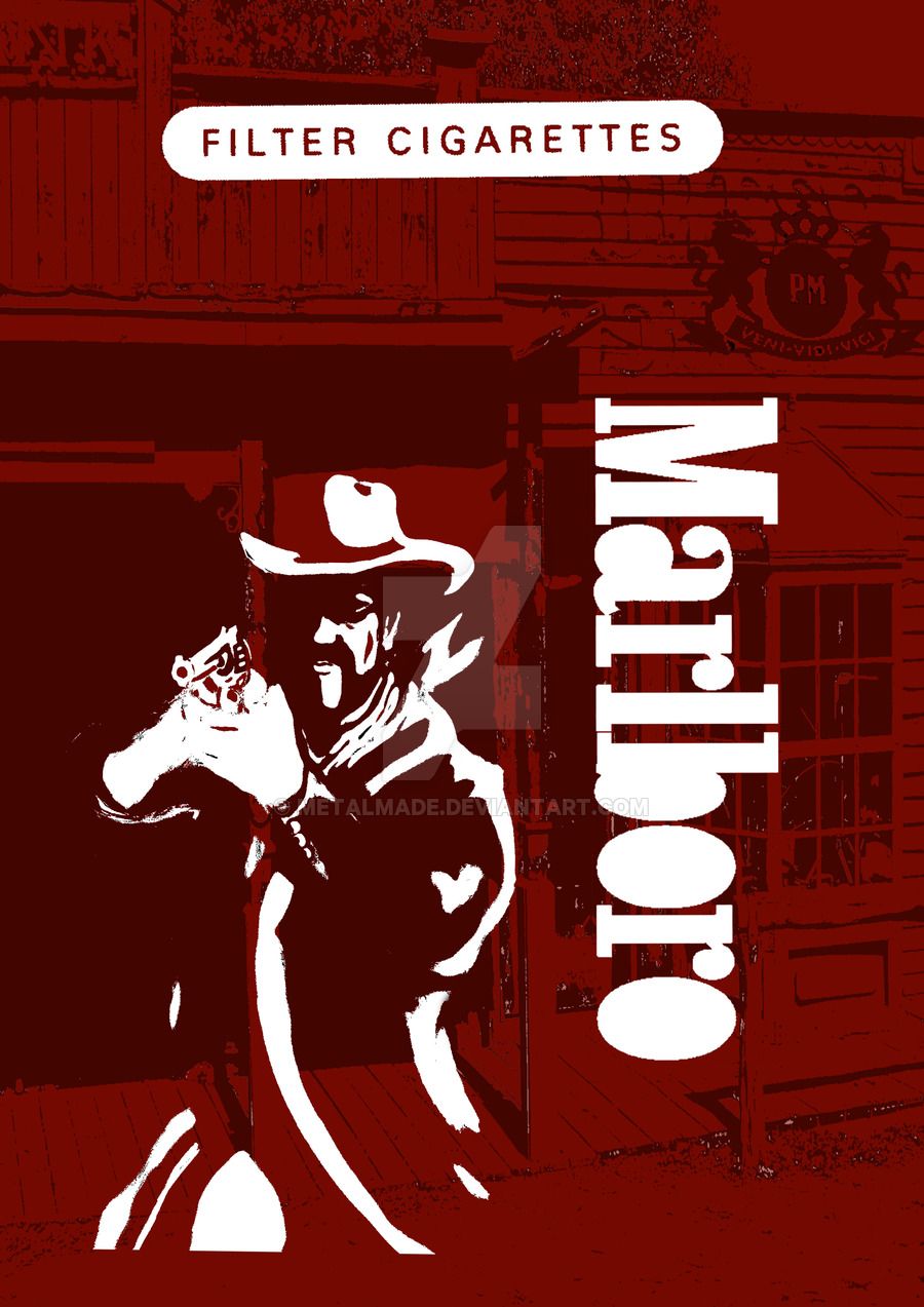 Aiming cowboy Marlboro design by metalmade on DeviantArt
