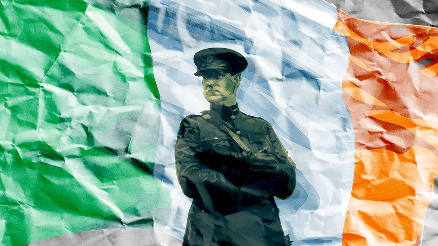 Michael Collins-Irish Flag by theevilgenious187 on DeviantArt