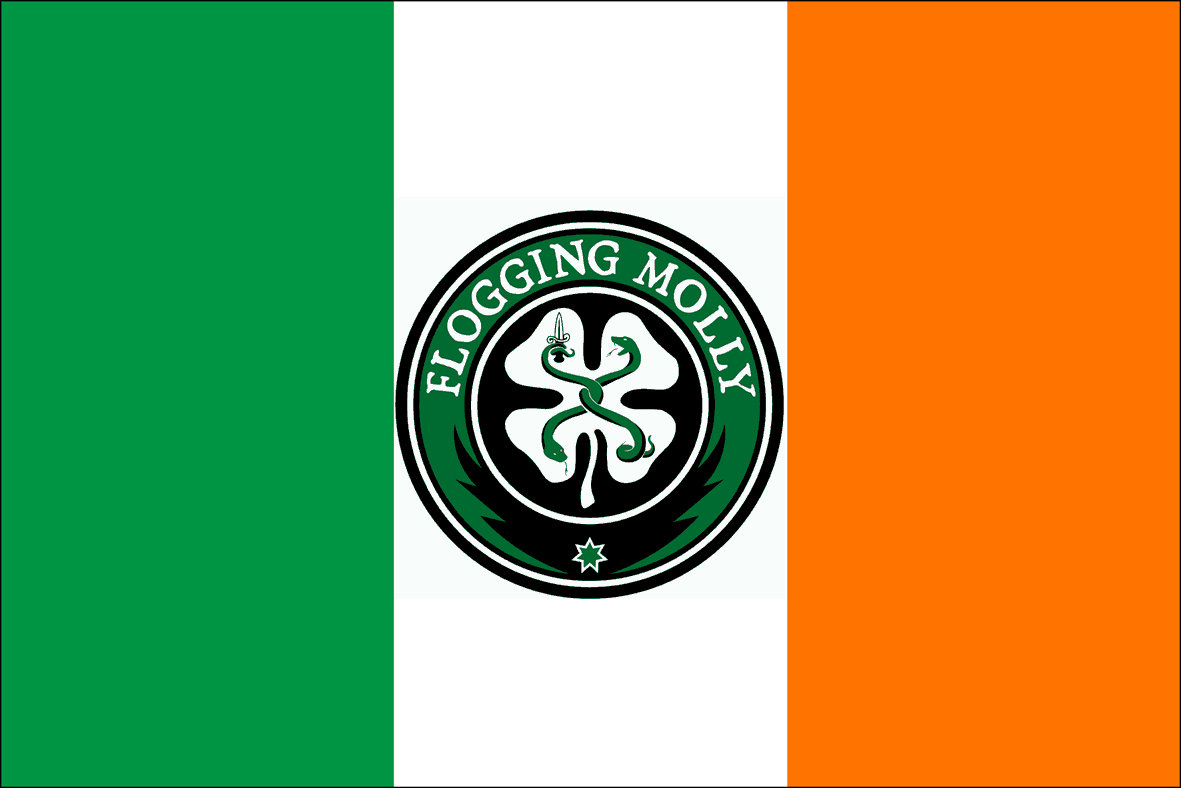 Flogging Molly Irish Flag by xXxPaInxXx on DeviantArt