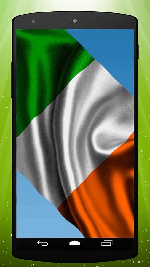Irish Flag Live Wallpaper - Android Apps and Tests - AndroidPIT