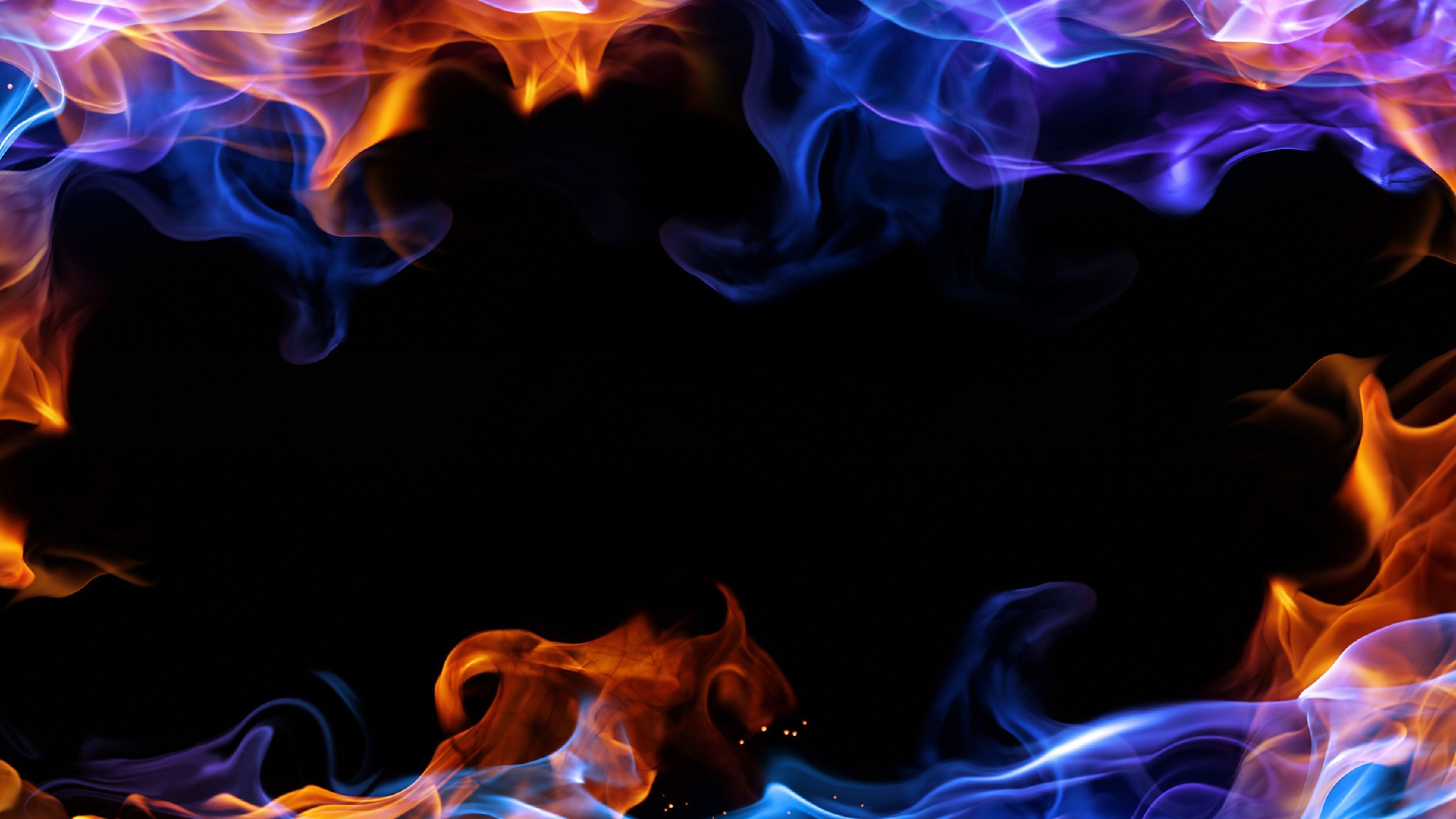 Download Wallpaper 3840x2160 Smoke, Background, Play of light ...