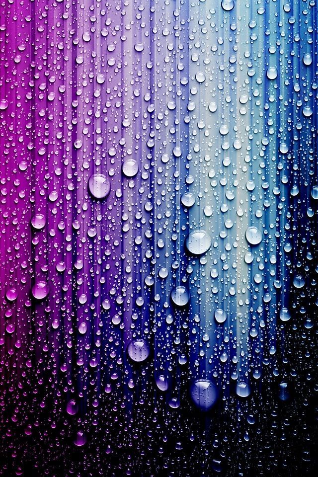 Gallery for - blue raindrops wallpaper