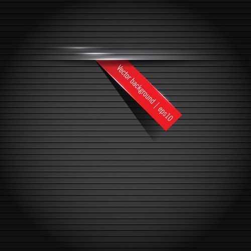 Black background and red label vector - Vector Background free ...