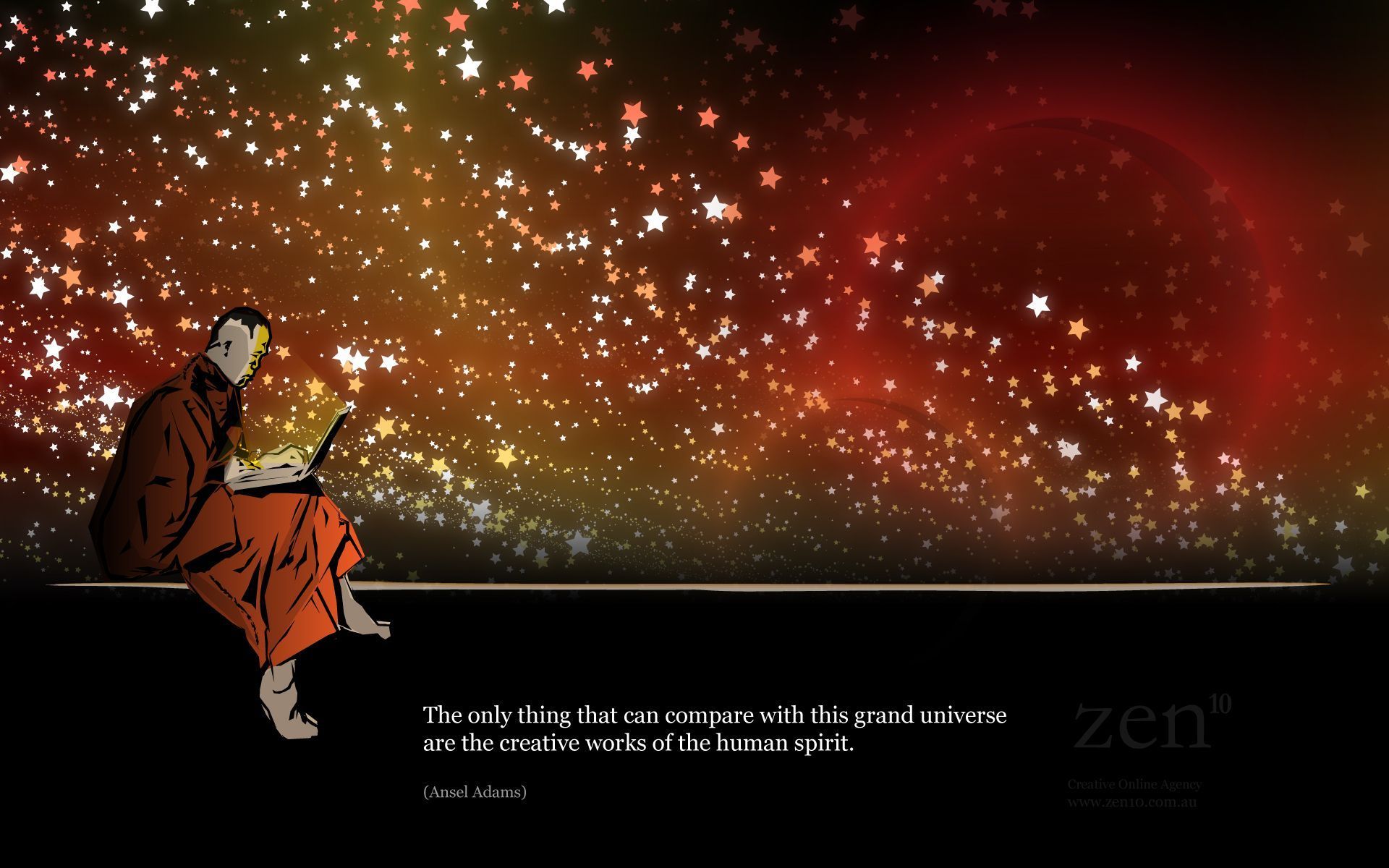 Zen Monk Wallpaper | Melbourne Website Design, Hosting & Domain ...
