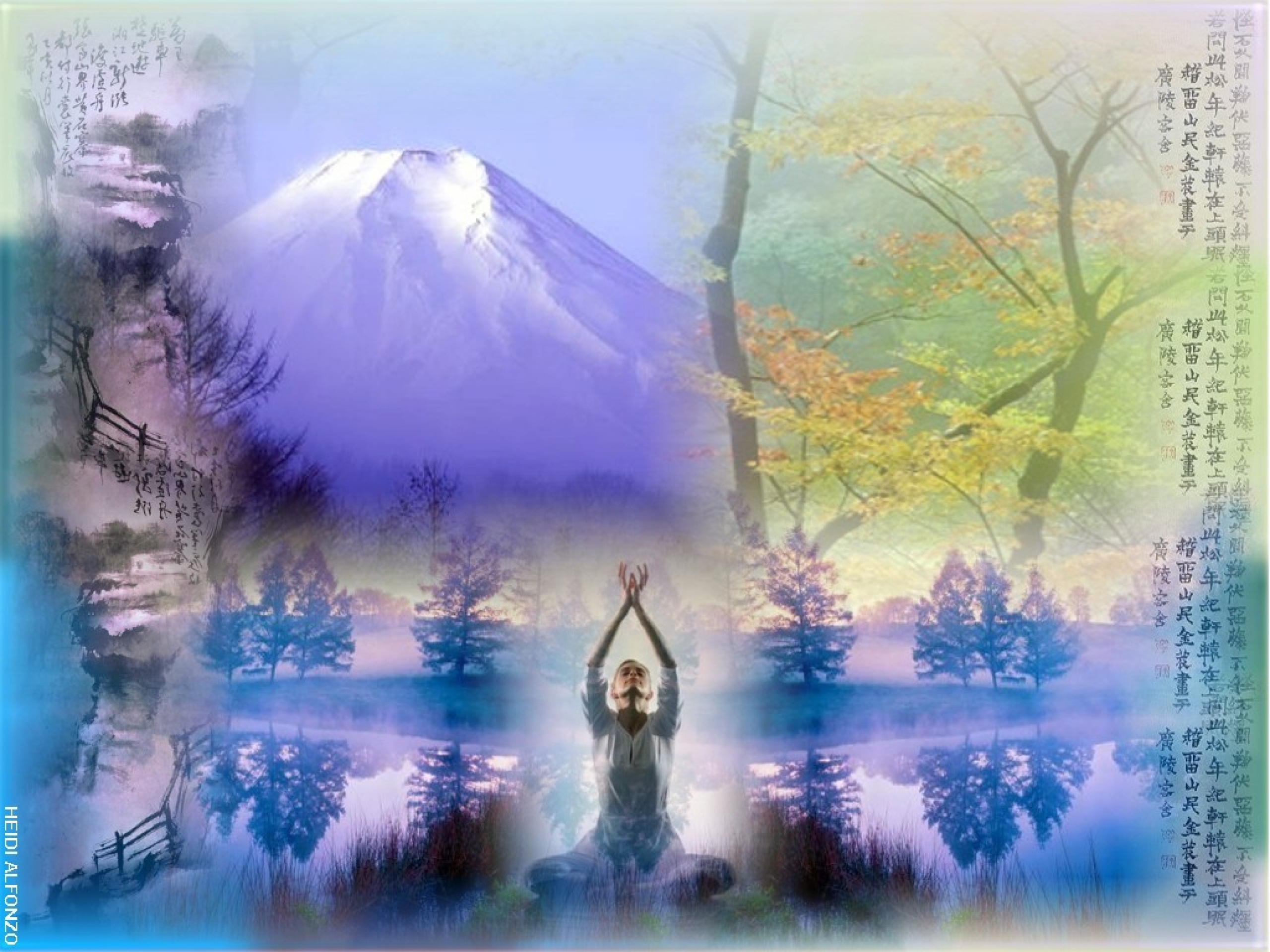 Download Wallpapers, Download 2560x1920 meditation nature Zen ...