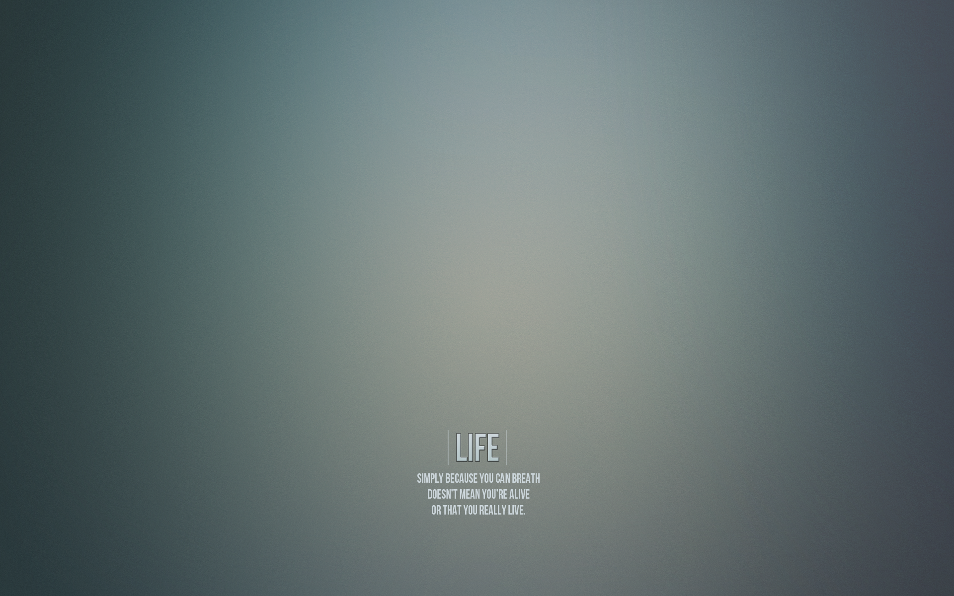 The meaning of life, gray background, lettering wallpapers and ...