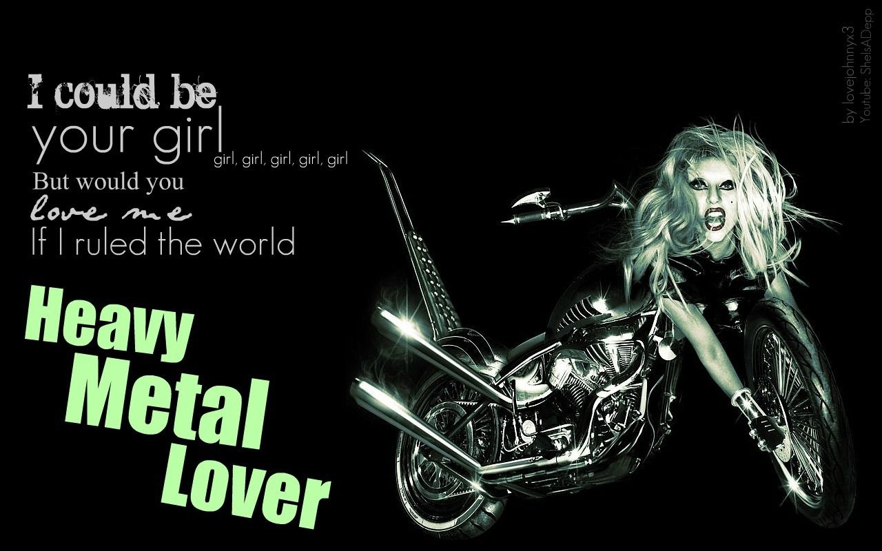 Born This Way Wallpaper HEAVY METAL LOVER - Lady Gaga Wallpaper
