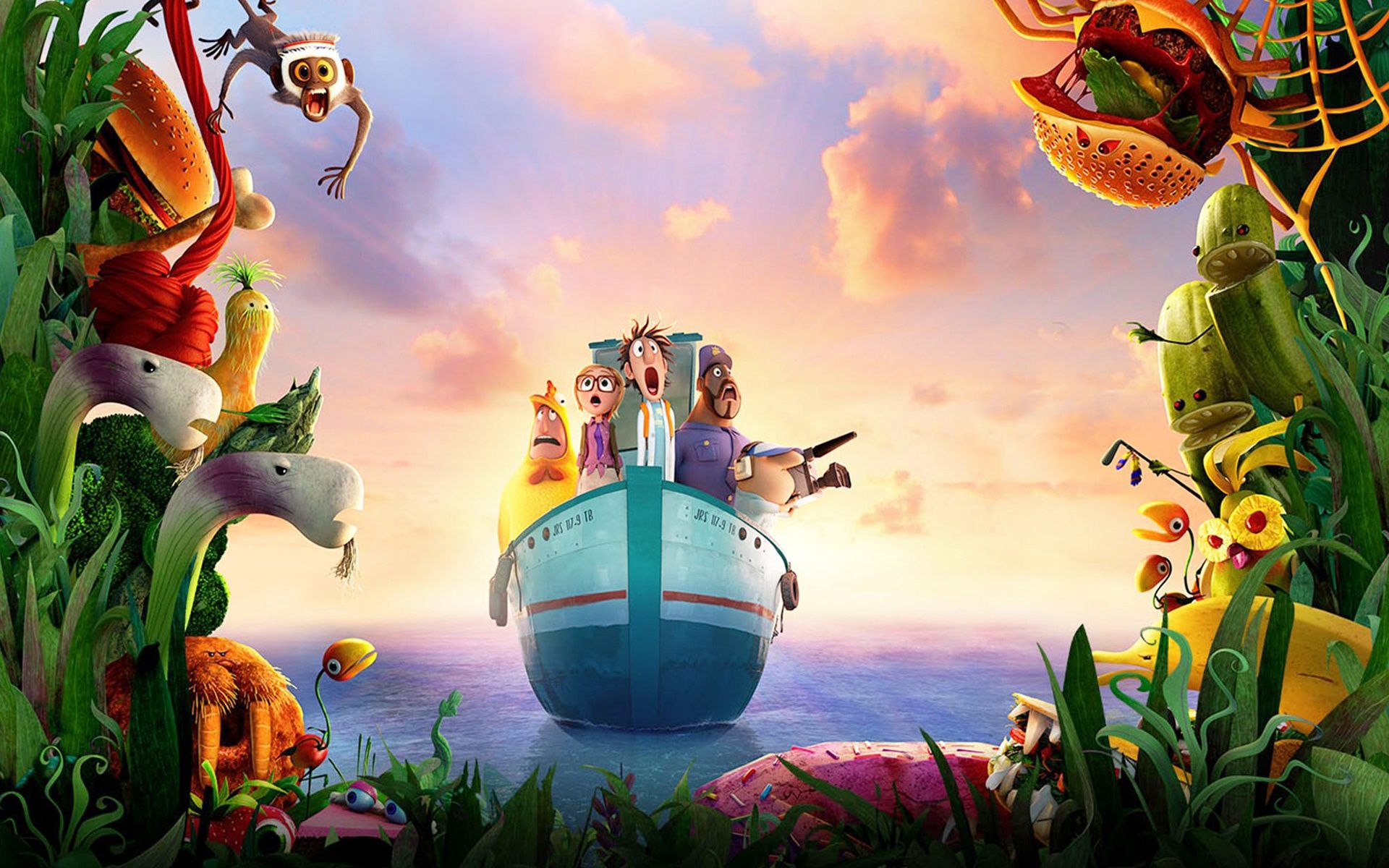 Cloudy With A Chance Of Meatballs 2 Bad Guy - wallpaper.