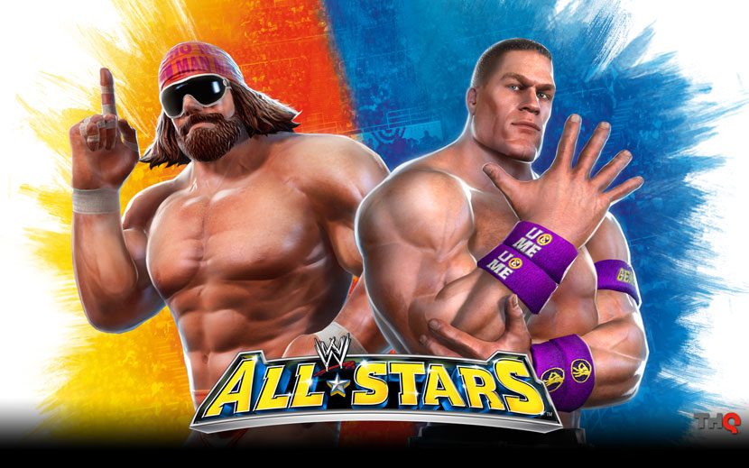 WWE All Stars John Cena And Macho Man Wallpaper Unleashed WWE