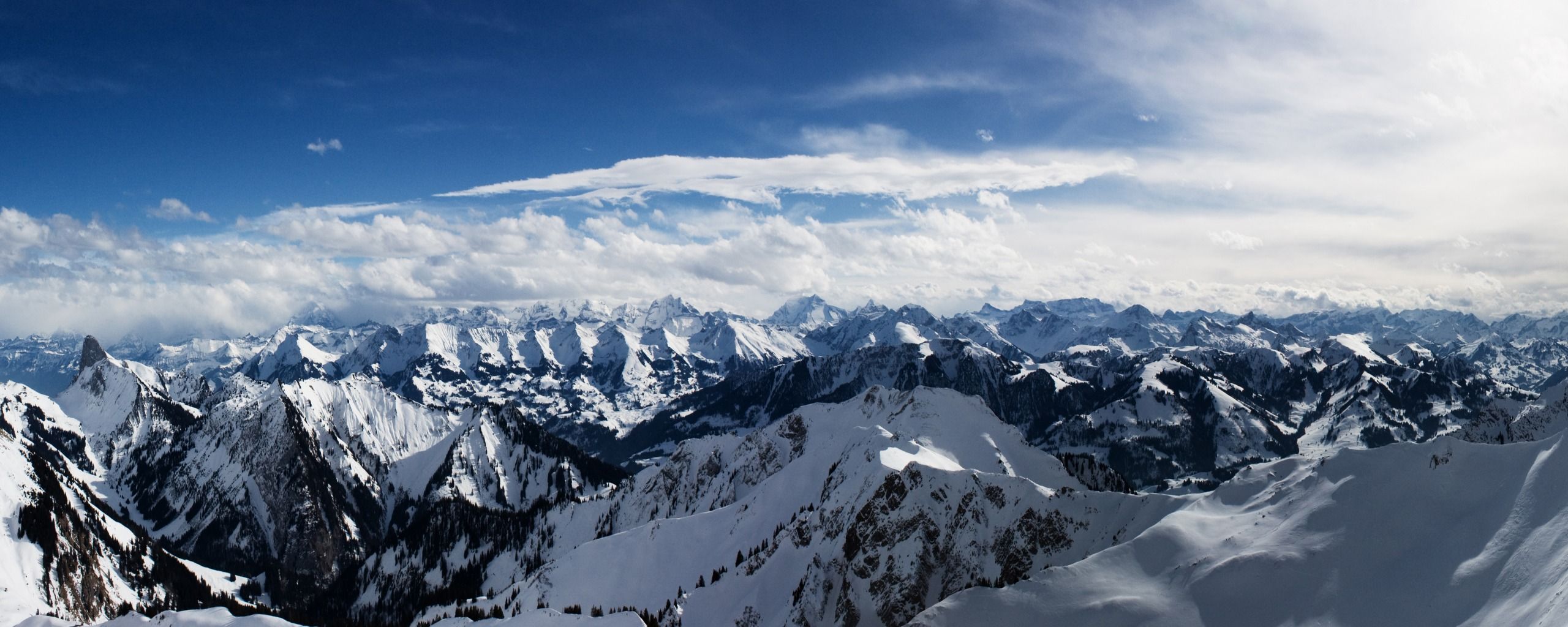 Alps Mountains Dual Monitor Wallpapers | HD Wallpapers