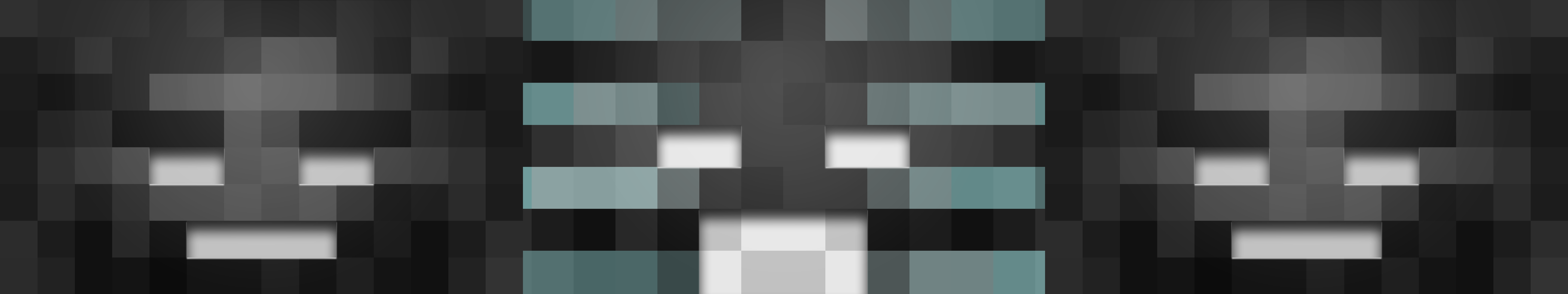 DeviantArt: More Like Minecraft Wither Triple Monitor Wallpaper by ...