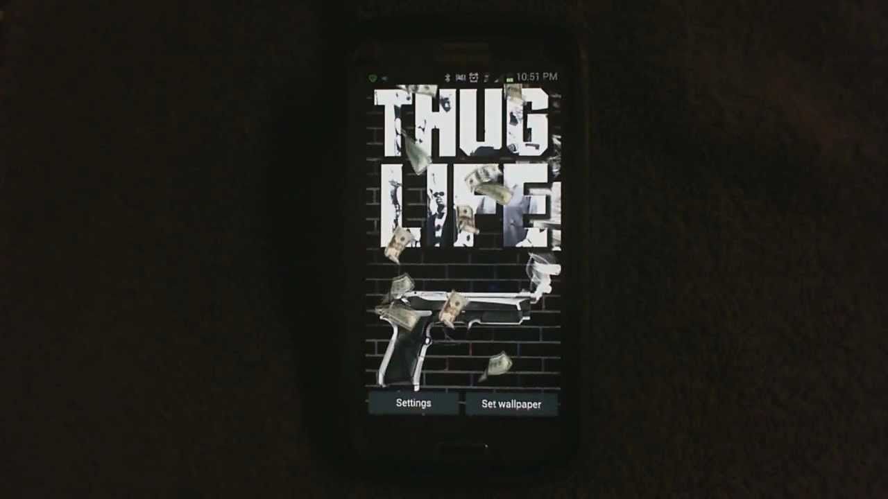 Thug Life Live Wallpaper - YouTube