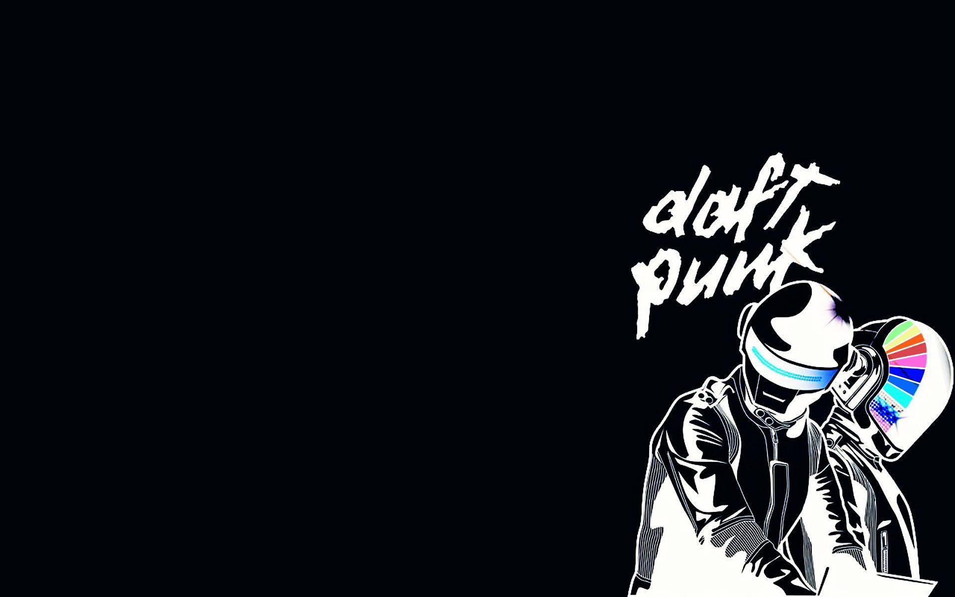 Daft punk black background wallpaper | 1920x1200 | 21977 | WallpaperUP