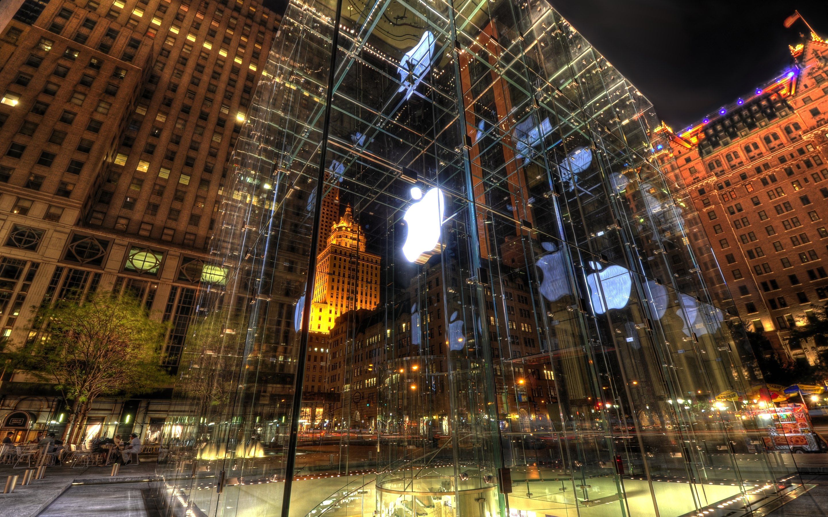 Apple Store on 5th Avenue New York Wallpapers :: HD Wallpapers