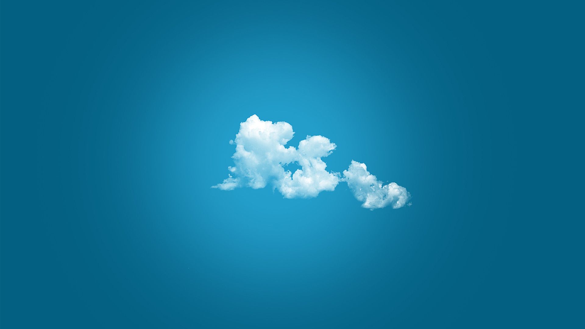 Minimalism cloud simple wallpaper