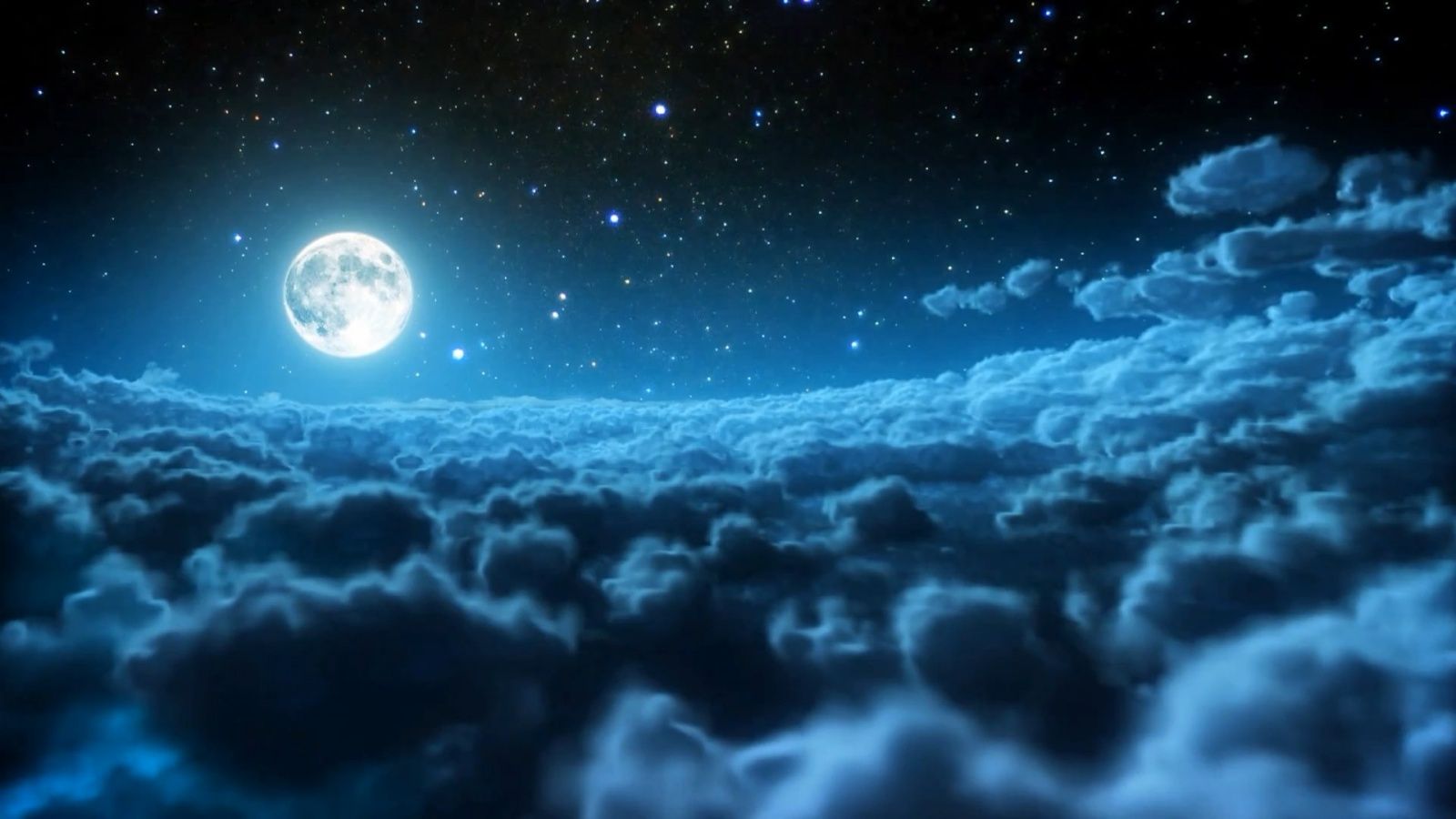 Starry Night Sky HD Backgrounds