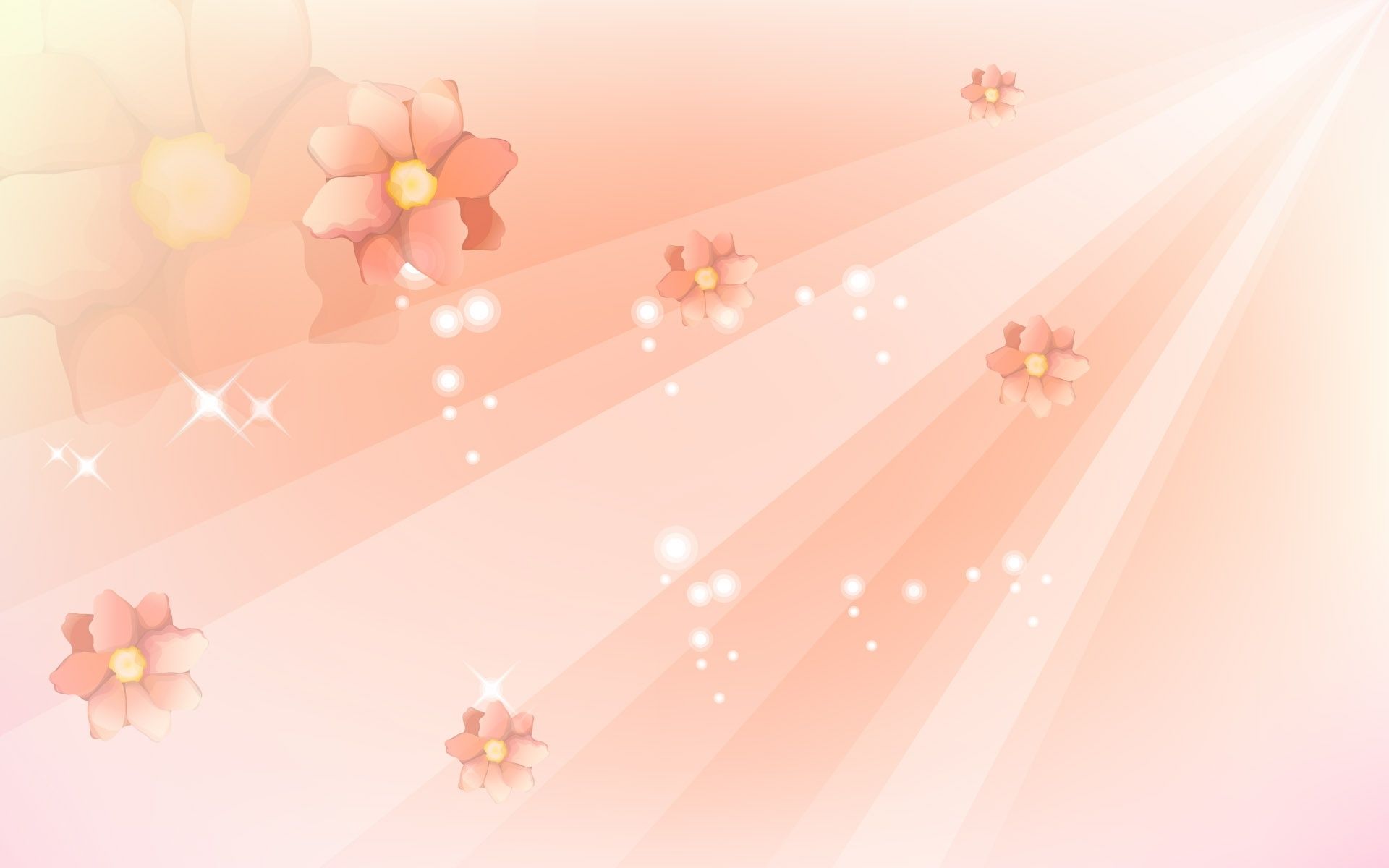 Bright Pink Flowers Background wallpaper 1920x1200