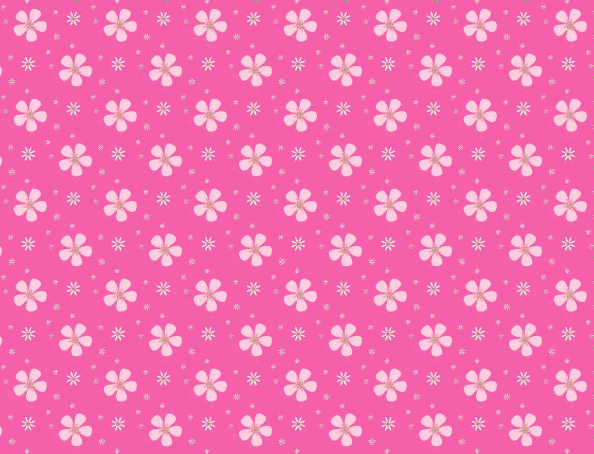 Free Beautiful Pattern Pink Flowers Backgrounds For PowerPoint ...