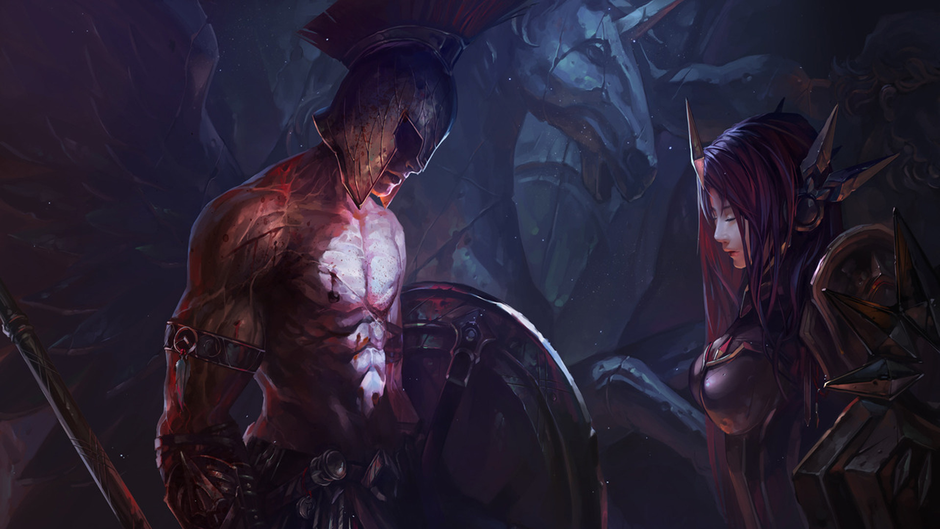 28 Pantheon (League Of Legends) HD Wallpapers | Backgrounds ...