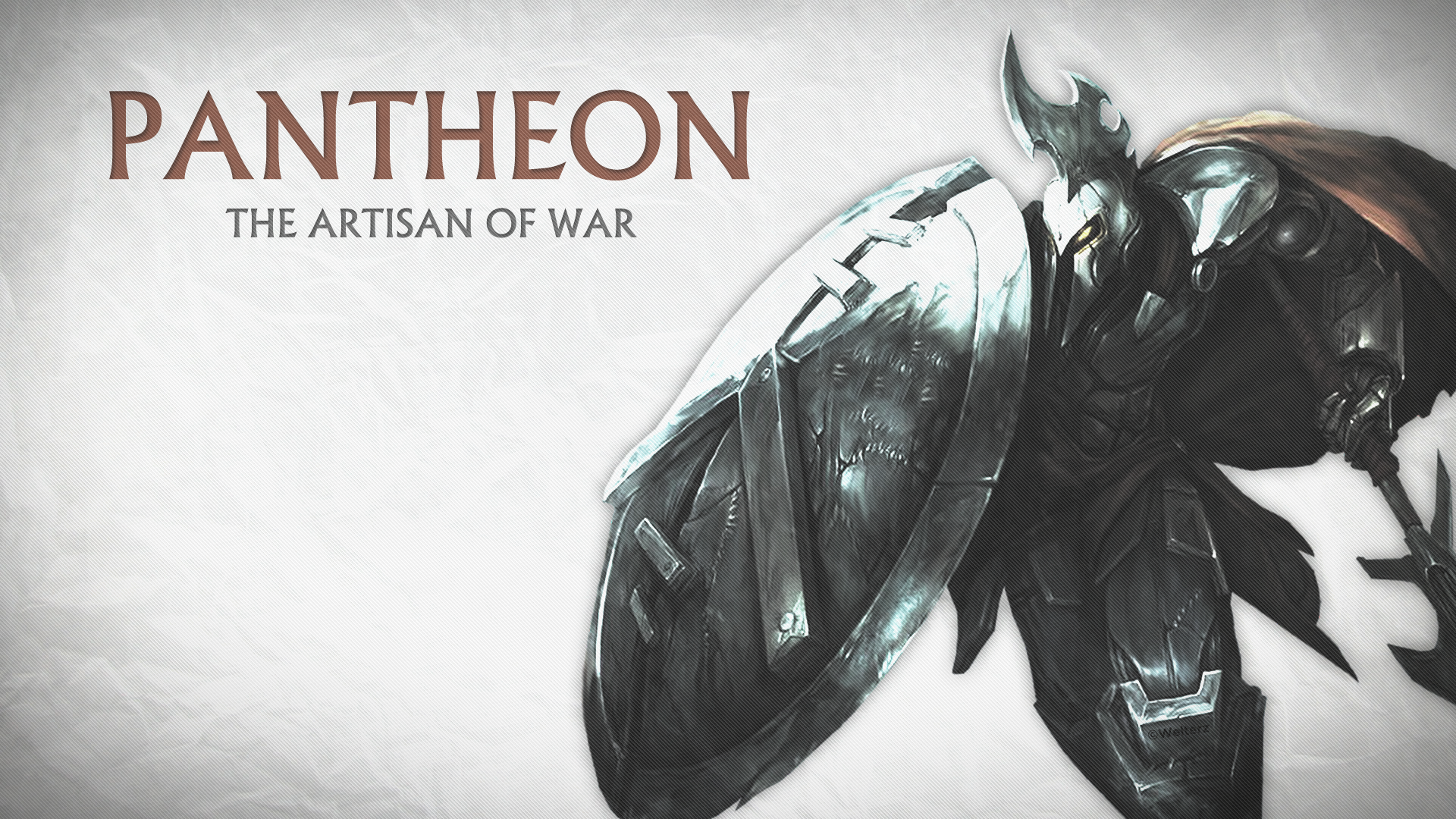 Pantheon Fan Art - League of Legends Wallpapers