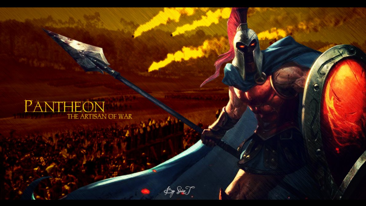 Pantheon - League of Legends - WallPaper by BySaint on DeviantArt