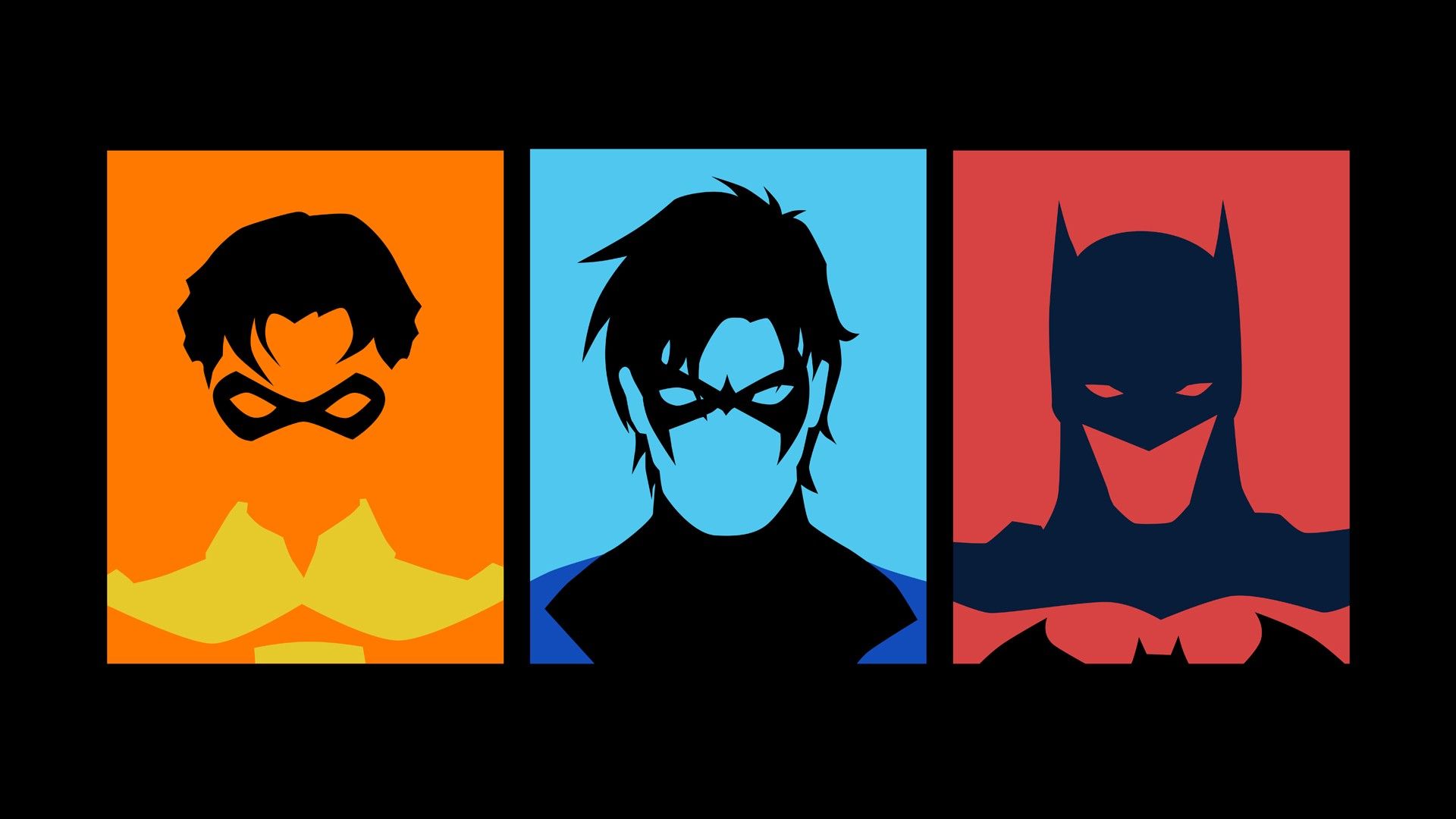 Batman, Robin, DC Comics, Nightwing Backgrounds