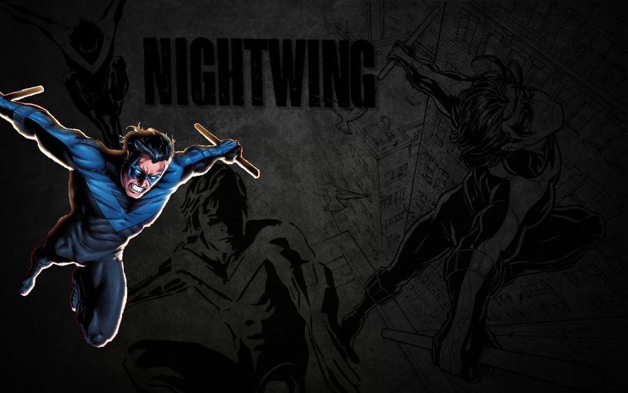 Nightwing Wallpaper Stud by Miggsy on DeviantArt