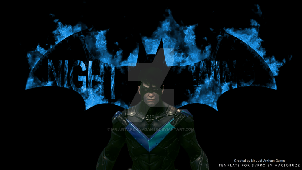 Arkham Knight Nightwing Wallpaper by MrJustArkhamGames on DeviantArt