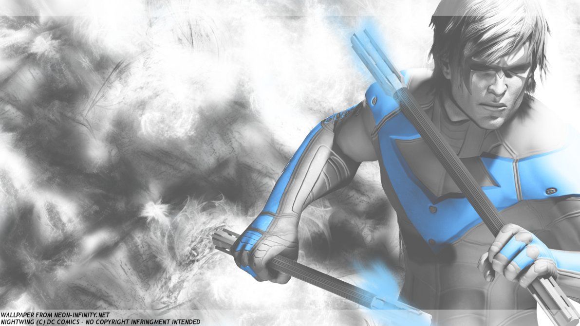 Arkham City Nightwing - HD Wallpaper by UnderNeonSkies on DeviantArt