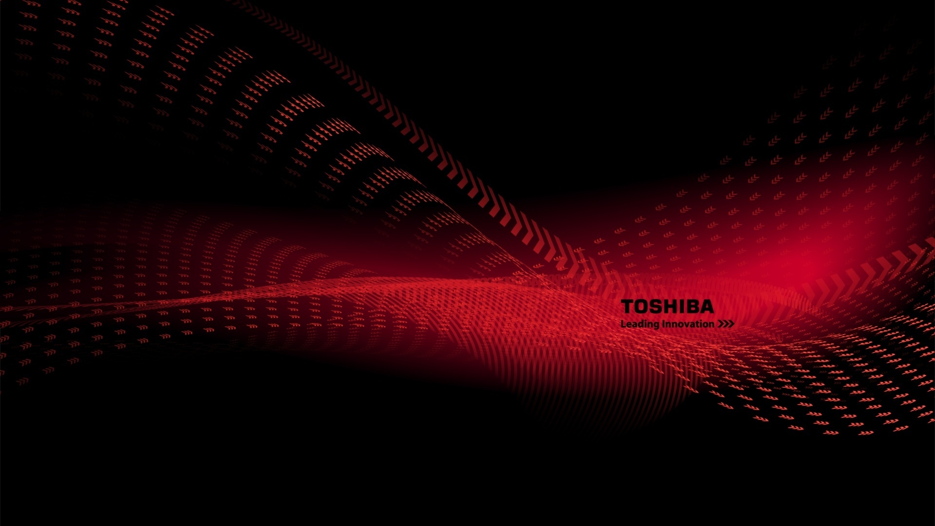 Toshiba red wave wallpaper | brands and logos | WallpaperPCMobile