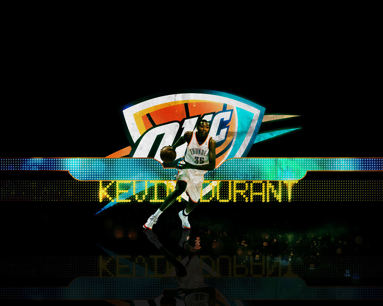 Kevin Durant Thunder Wallpaper | Basketball Wallpapers at ...