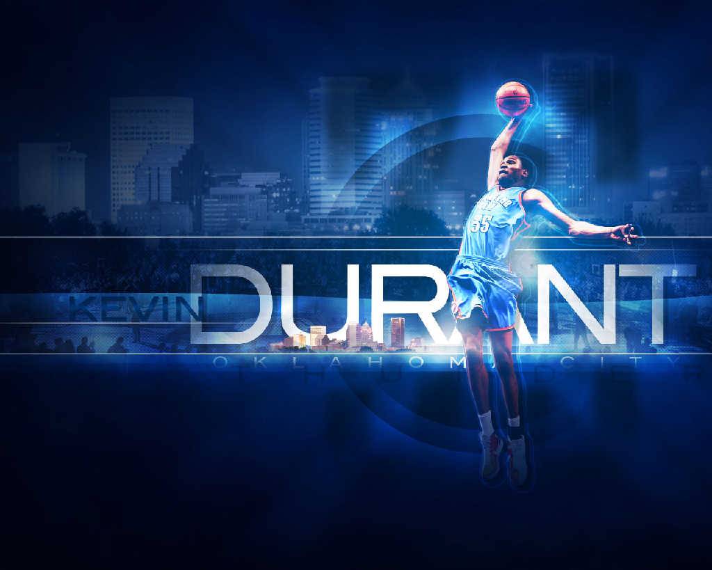 Kevin Durant Thunder dunk - Oklahoma City Thunders Wallpaper