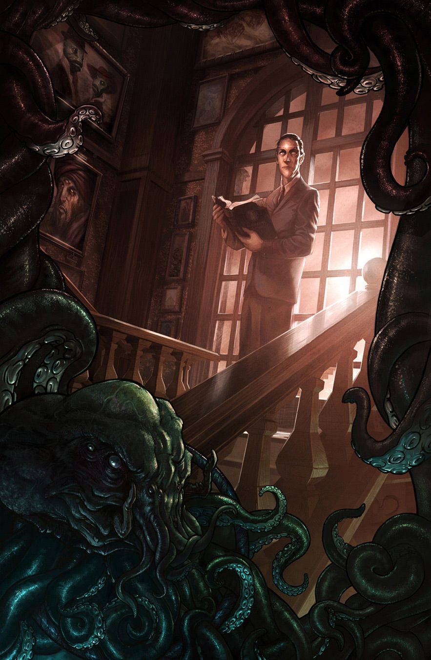 2D Art: HP Lovecraft - 2D Digital, Concept art, Digital paintings ...