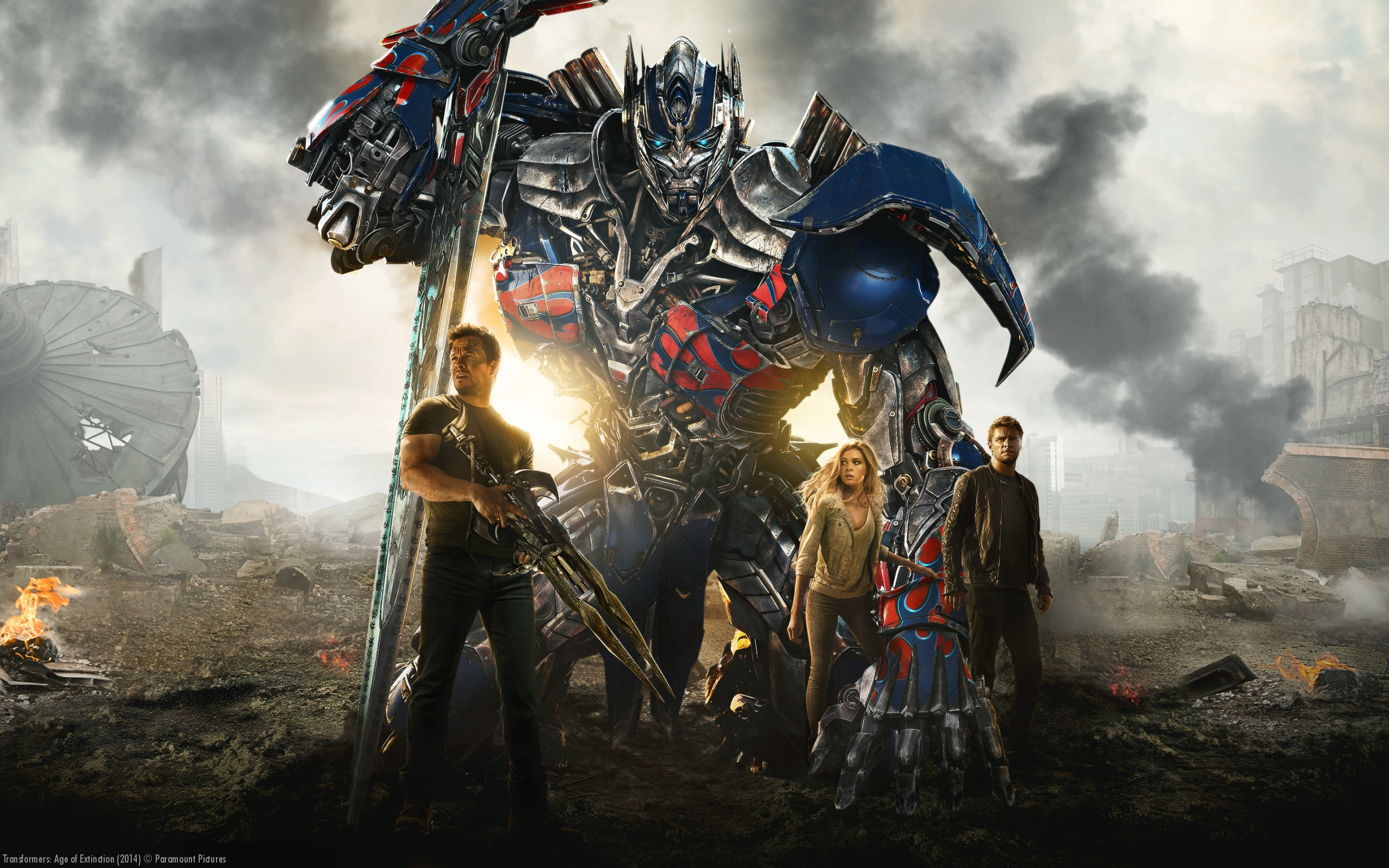 Transformers 4 Dinobots - wallpaper.