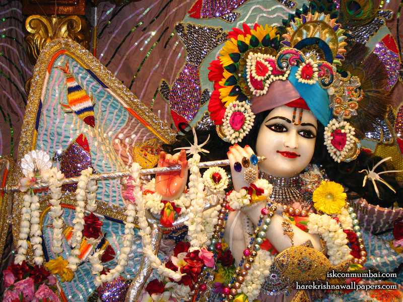 Sri Rasabihari Face Wallpaper with exquisite beauty | Hare Krishna ...