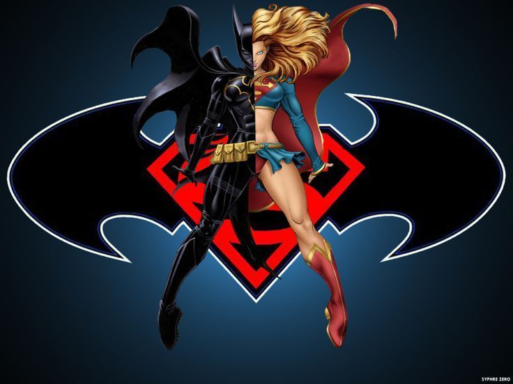 Batgirl Best Superhero Wallpaper BatGirl and SuperGirl , 1024 x