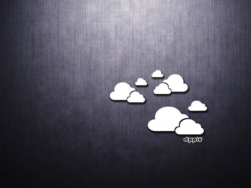 White Cloud Simple Mac Desktop Wallpapers HD free desktop