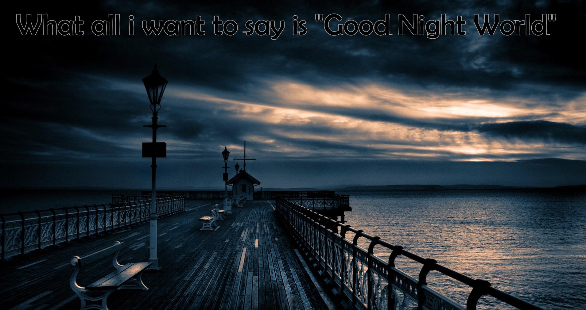 Good Night Message Images wallpaper High Quality