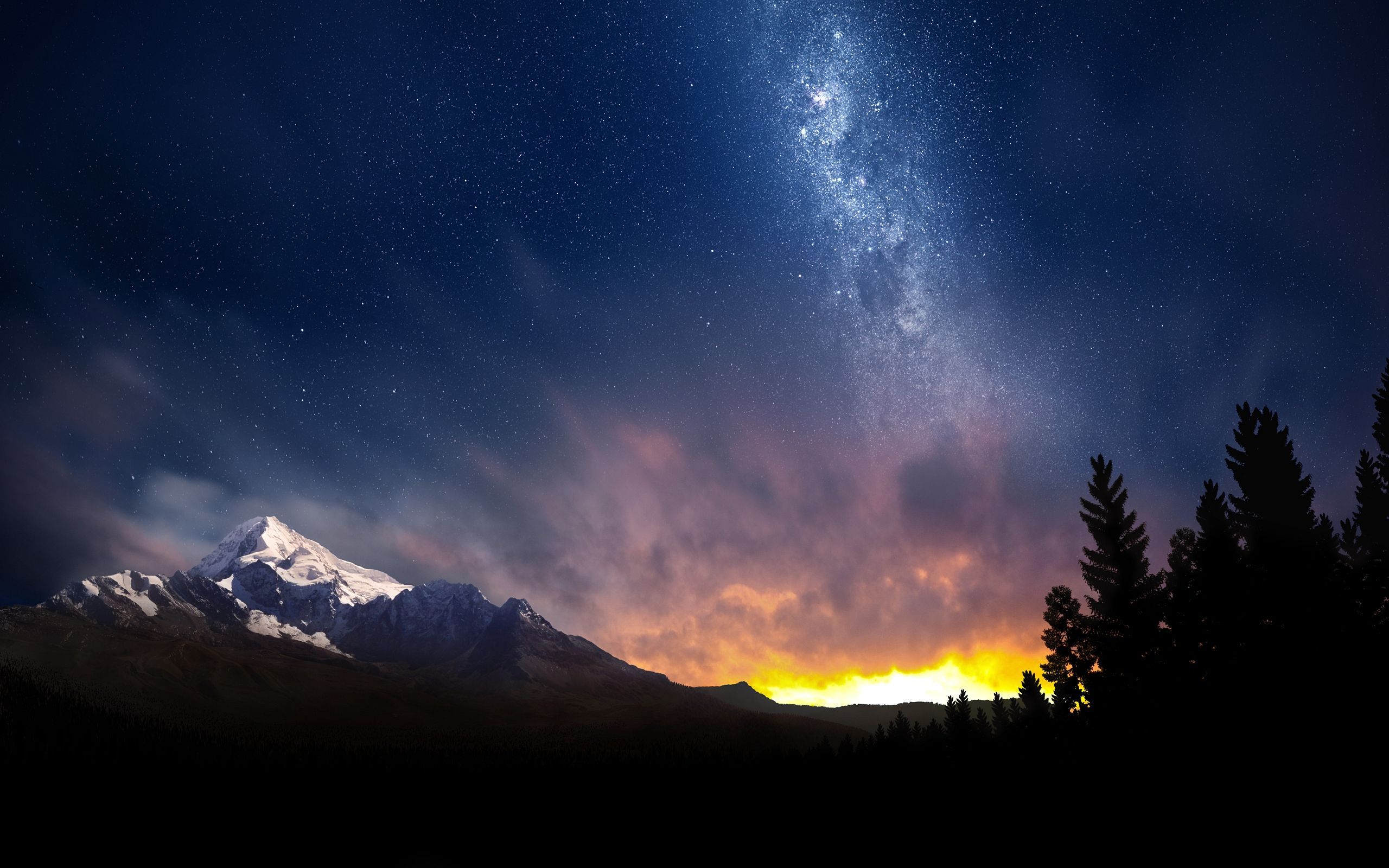 Swiss Night Sky Wallpapers HD Backgrounds