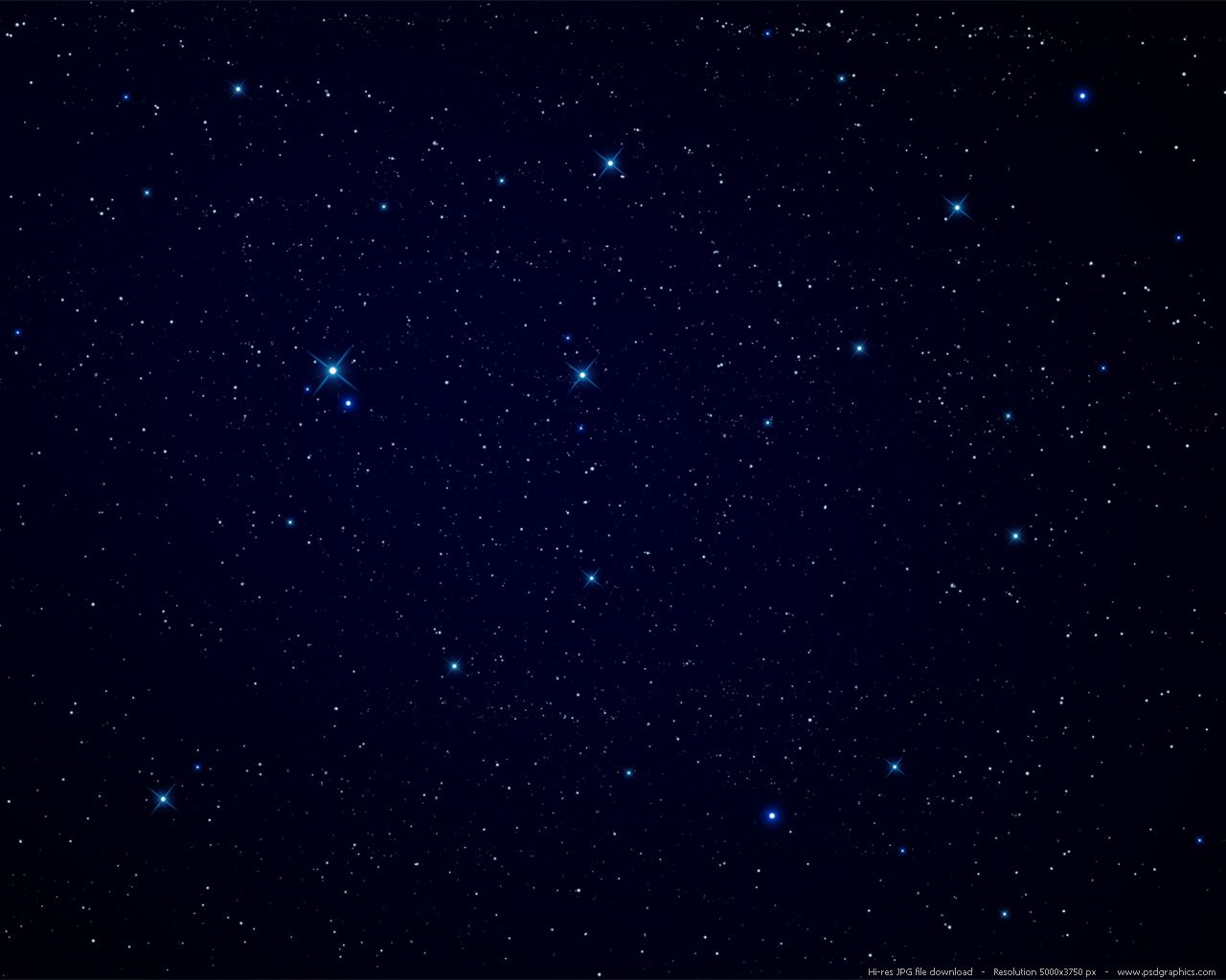Night sky, stars background | PSDGraphics