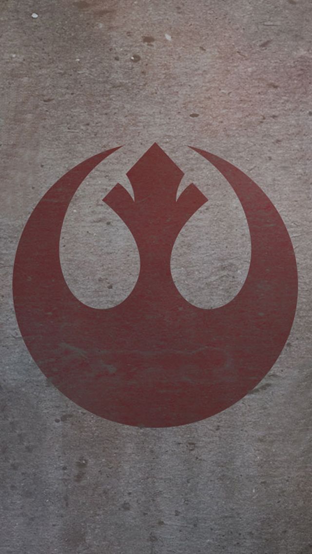 Rebel Alliance logo iPhone 5 Wallpaper (640x1136)