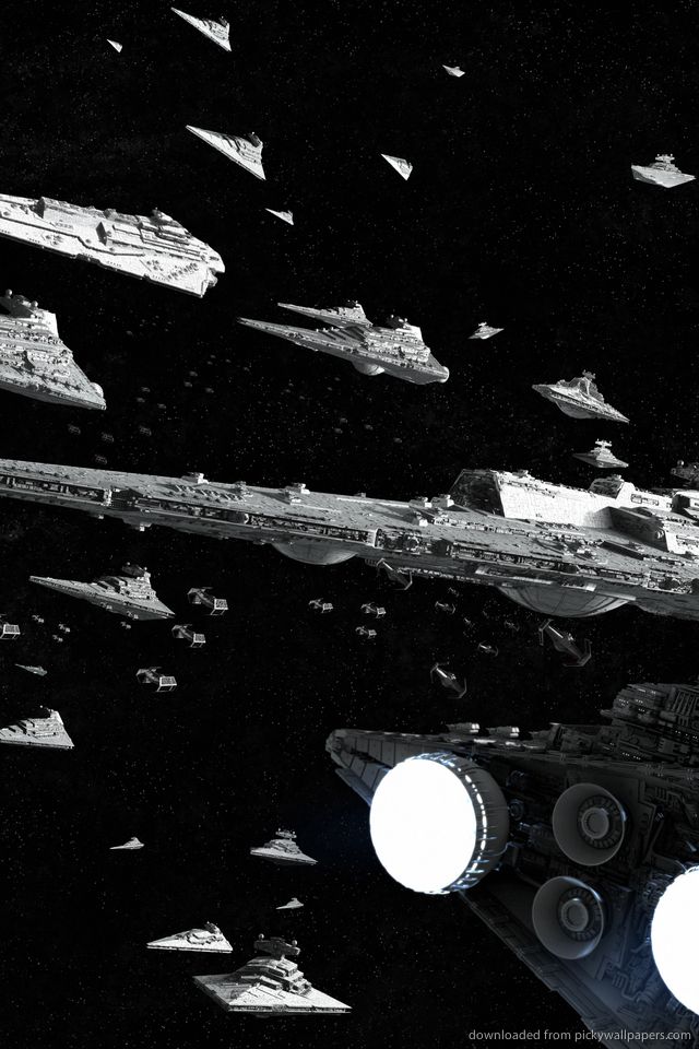 Download Star Wars Imperial Fleet Wallpaper For iPhone 4