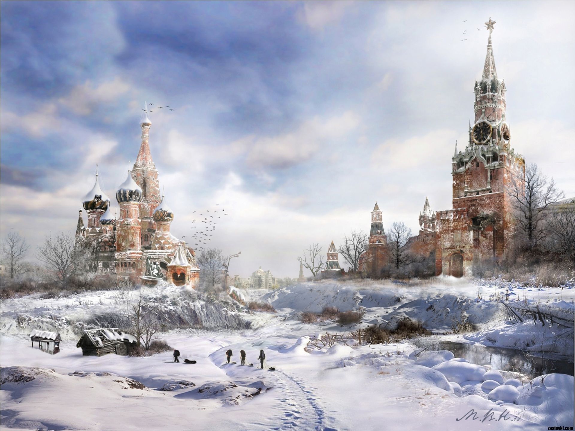 Nuclear Winter in Moscow wallpapers and images - wallpapers