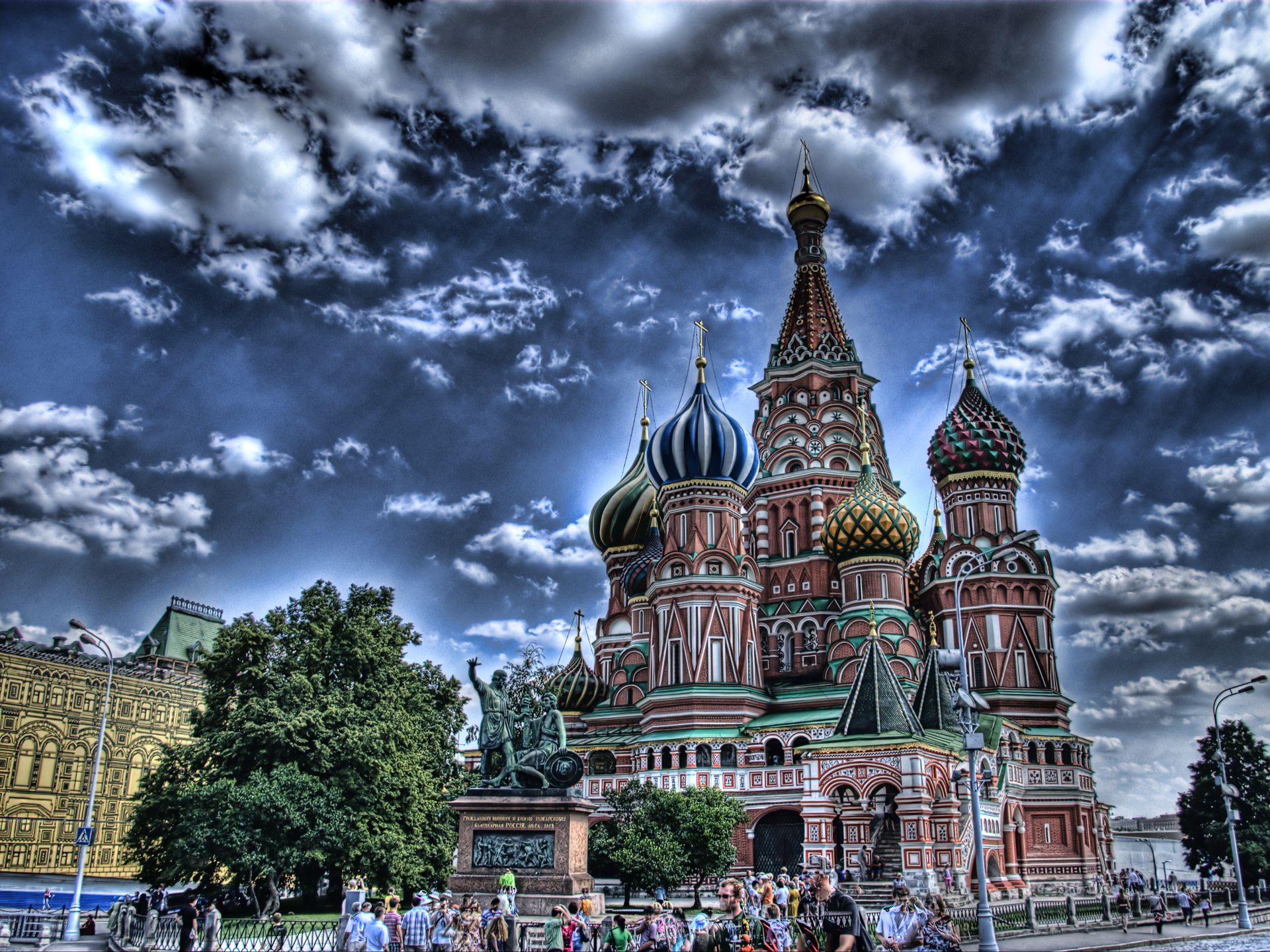 Wallpapers Temples Moscow Cities Image Download