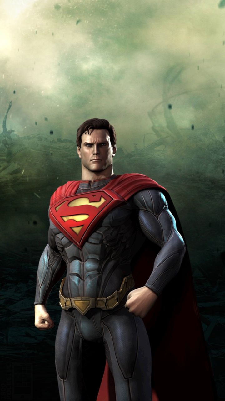 Superman Video Game Character Galaxy S3 Wallpaper (720x1280)