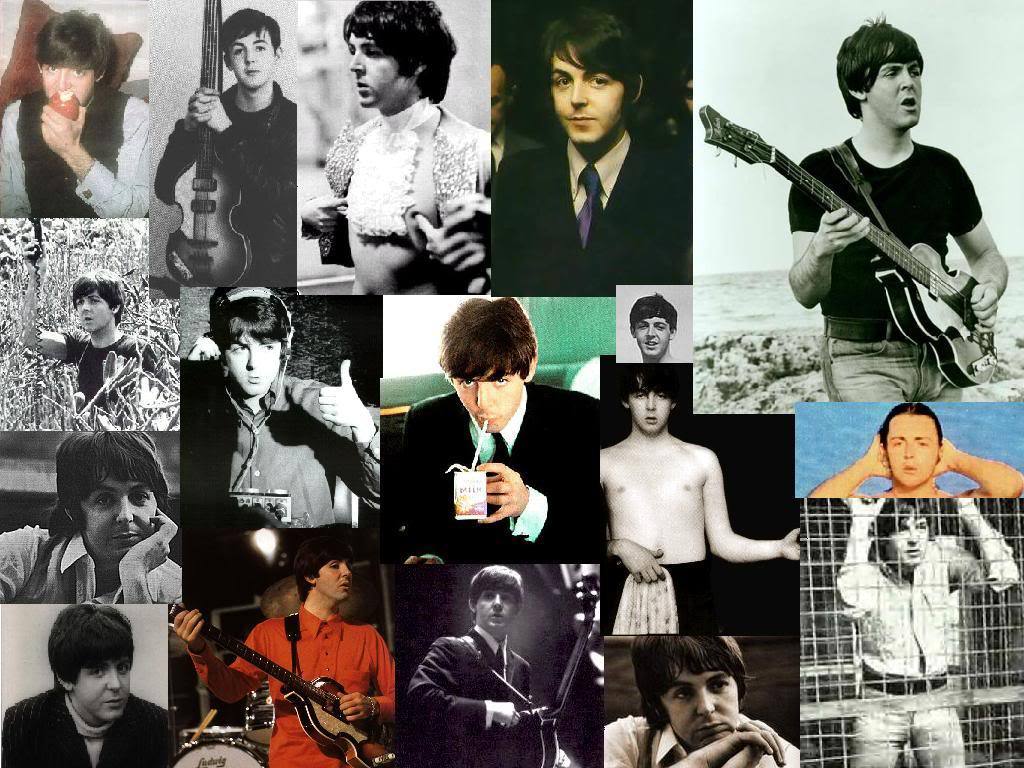 Paul Wallpaper Collage - Paul McCartney Wallpaper (16168520) - Fanpop