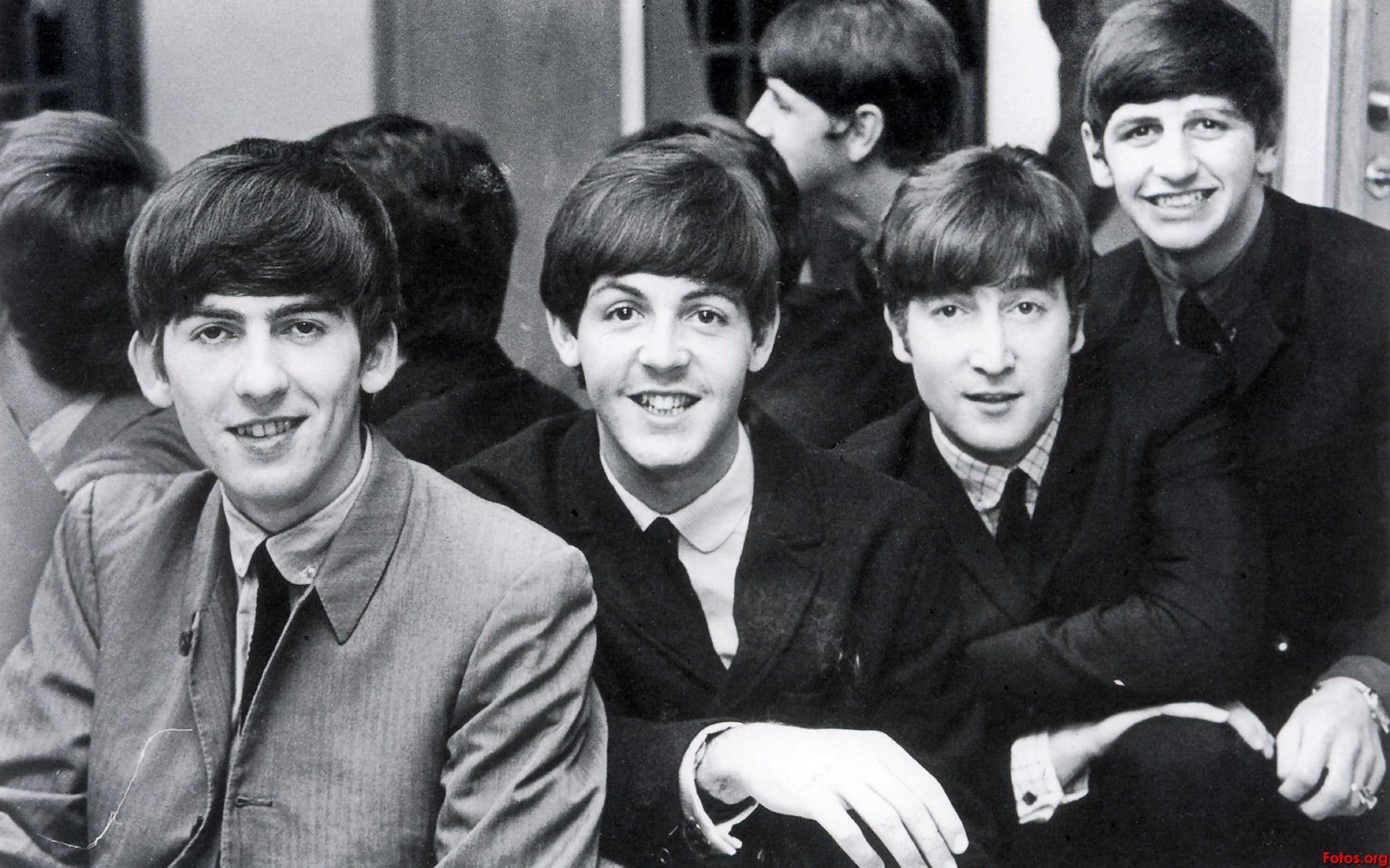 The Beatles John Lennon George Harrison Ringo Starr Paul McCartney ...