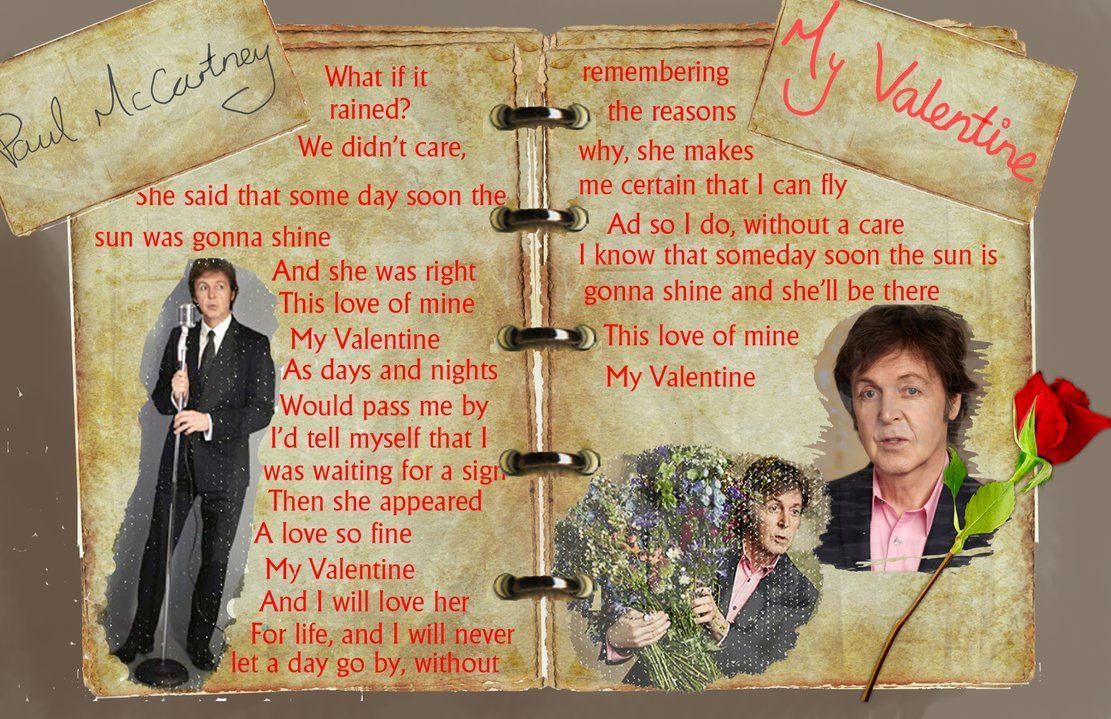 Paul McCartney My Valentine Wallpaper by SpiritualSketcher on ...