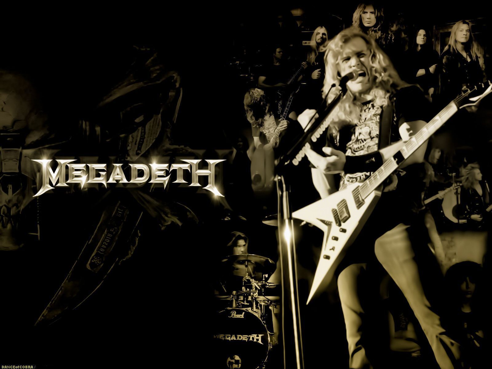 Music Megadeth, desktop wallpaper nr. 59300 by DanceOfCobra
